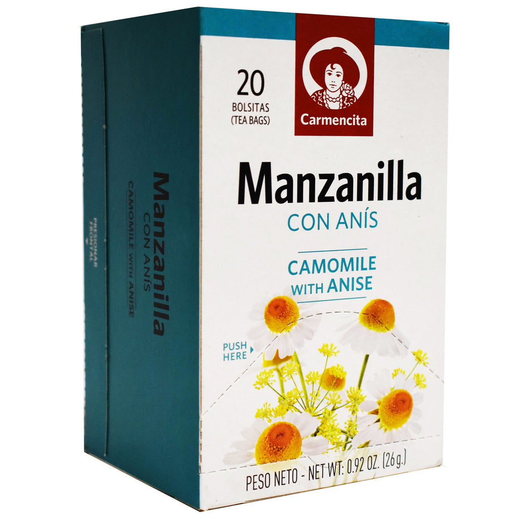 Carmencita Chamomile & Anis Tea (20 bags)