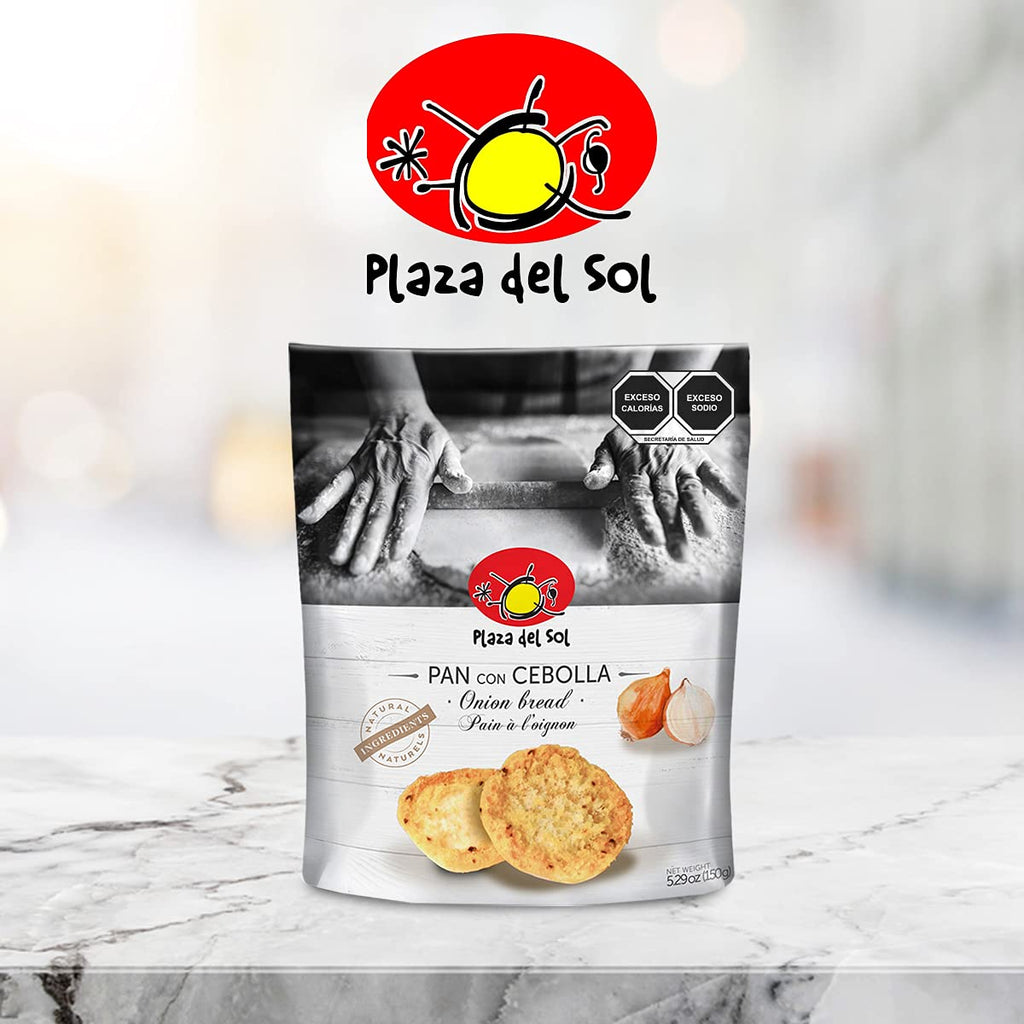 Plaza del Sol Toast Bread with Onions – 150 g