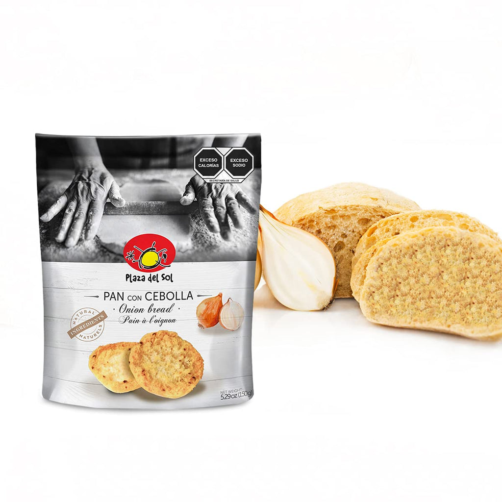 Plaza del Sol Toast Bread with Onions – 150 g
