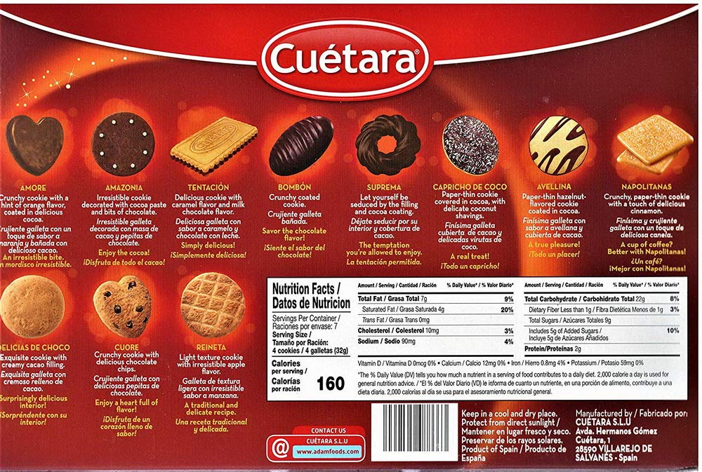 Cuetara Surtido Original Cookies – 260 g