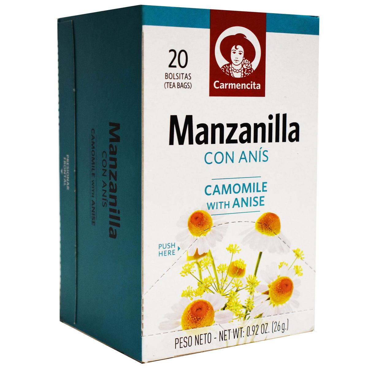 Carmencita Chamomile & Anis Tea (20 bags)