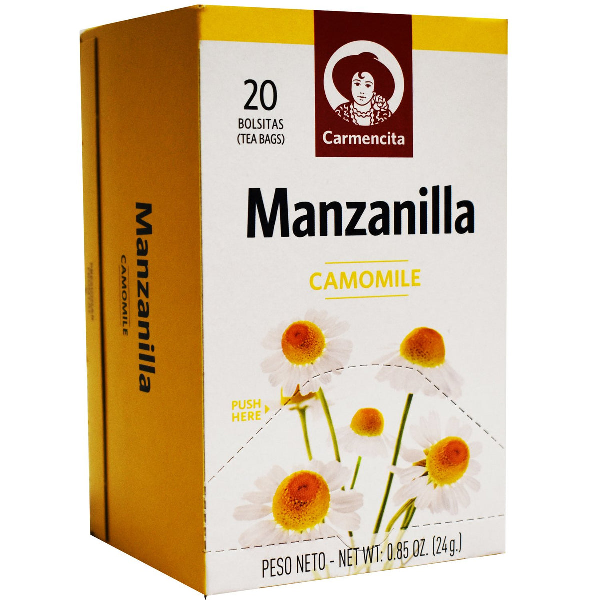 Carmencita Chamomile Tea – 20 Bags