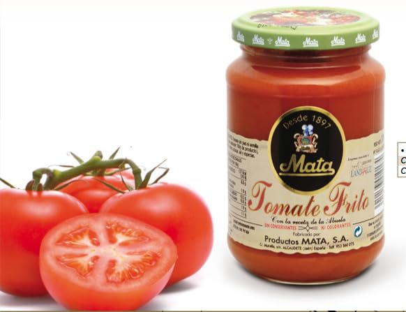 Mata Fried Tomato Sauce with Olive Oil – 13 oz, Pack of 6