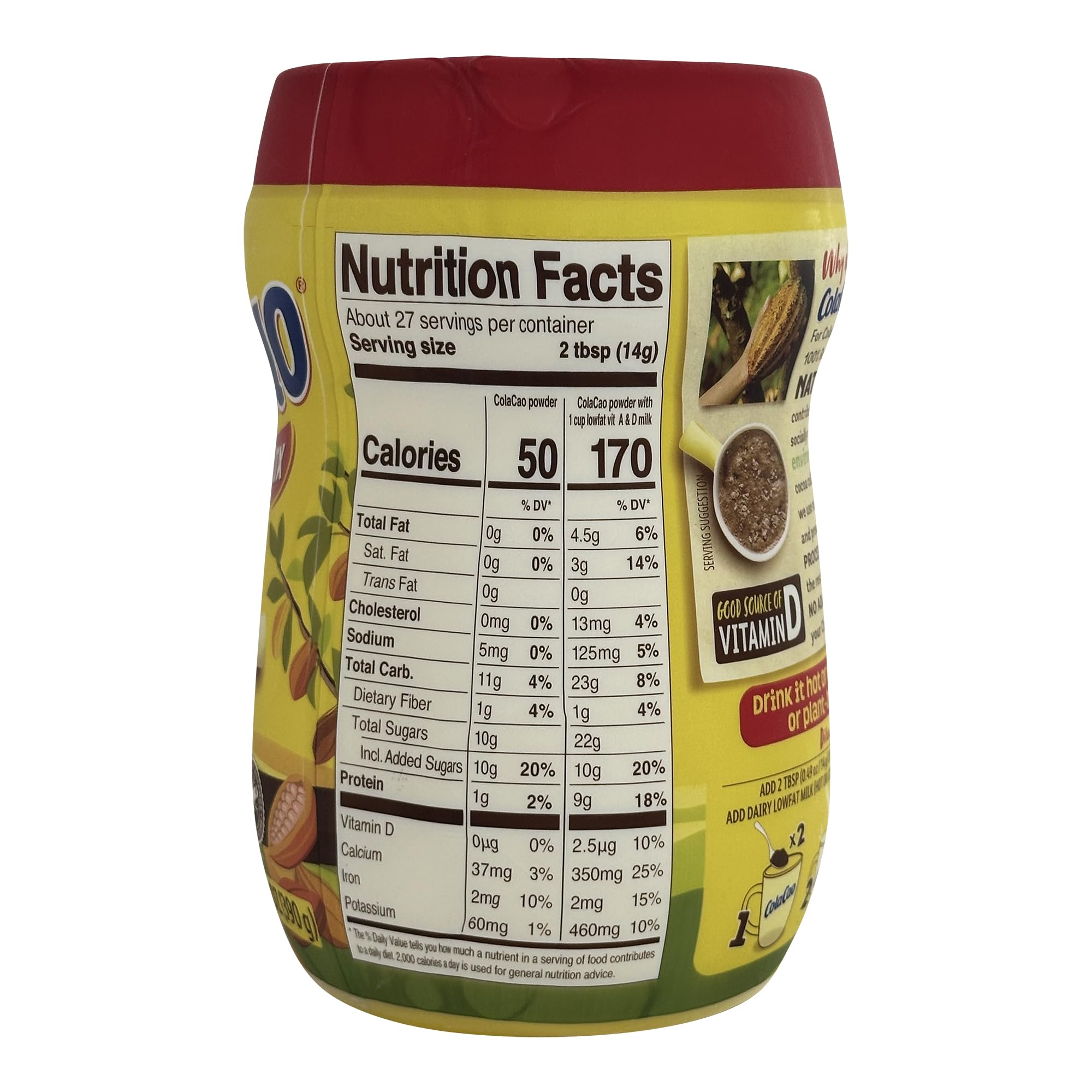 Cola Cao Cocoa Powder Mix