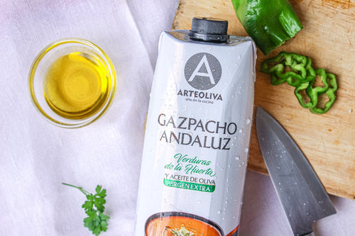 Arteoliva Gazpacho Andaluz with Extra Virgin Olive Oil