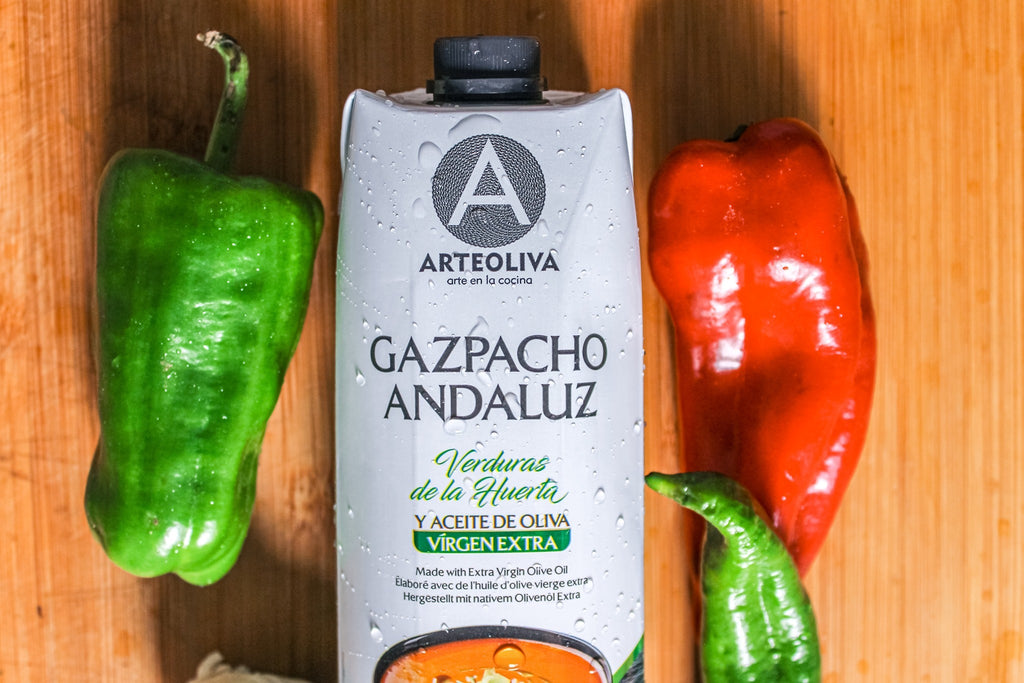 Arteoliva Gazpacho Andaluz with Extra Virgin Olive Oil