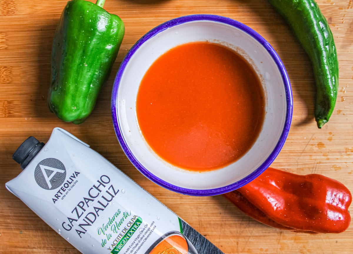 Arteoliva Gazpacho Andaluz with Extra Virgin Olive Oil – 1 Liter
