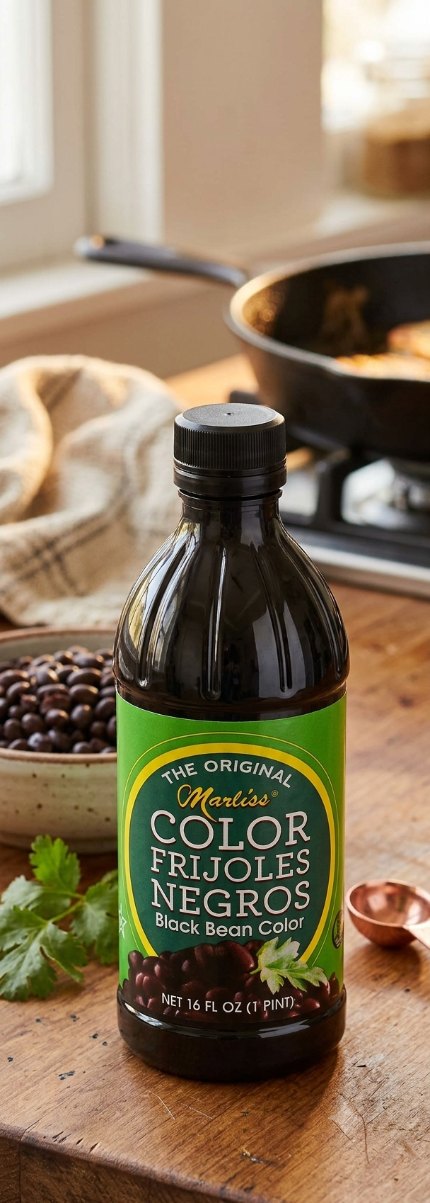 The Original Marliss Black Bean Color Frijoles Negros, 16 oz