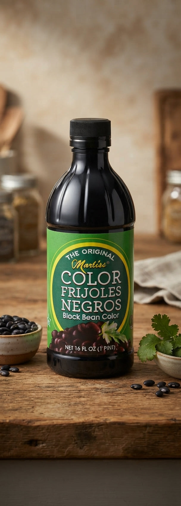 The Original Marliss Black Bean Color Frijoles Negros, 16 oz