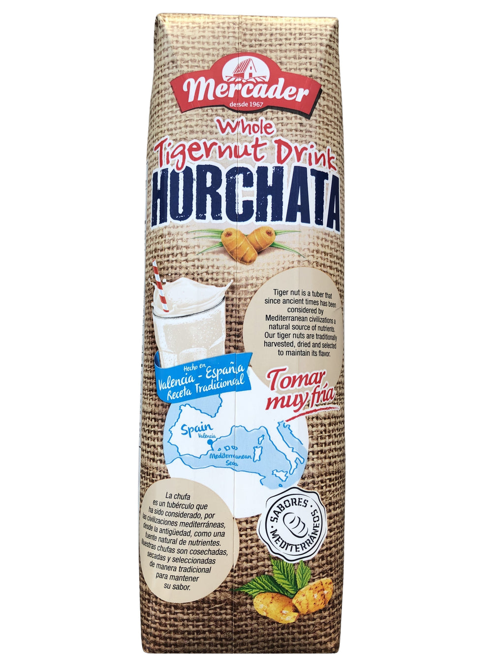 Mercader Whole Tigernut Drink Horchata – 33.8 oz