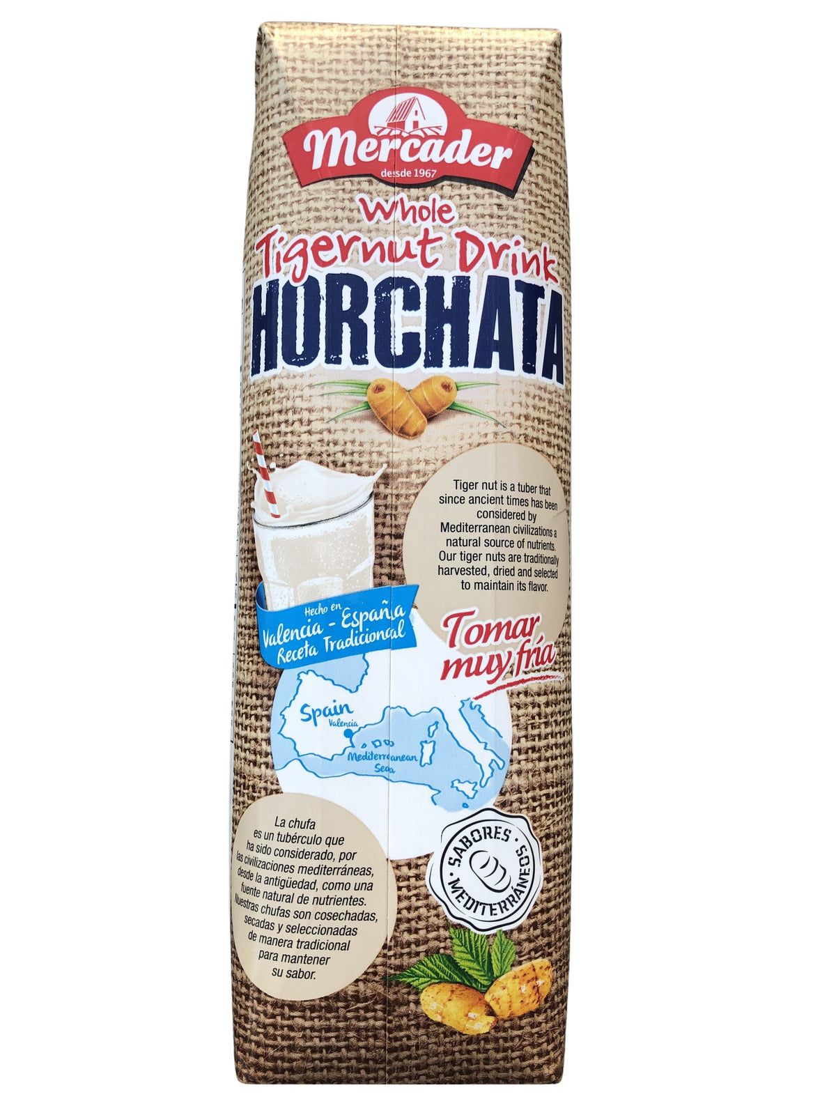 Mercader Whole Tigernut Drink Horchata – 33.8 oz