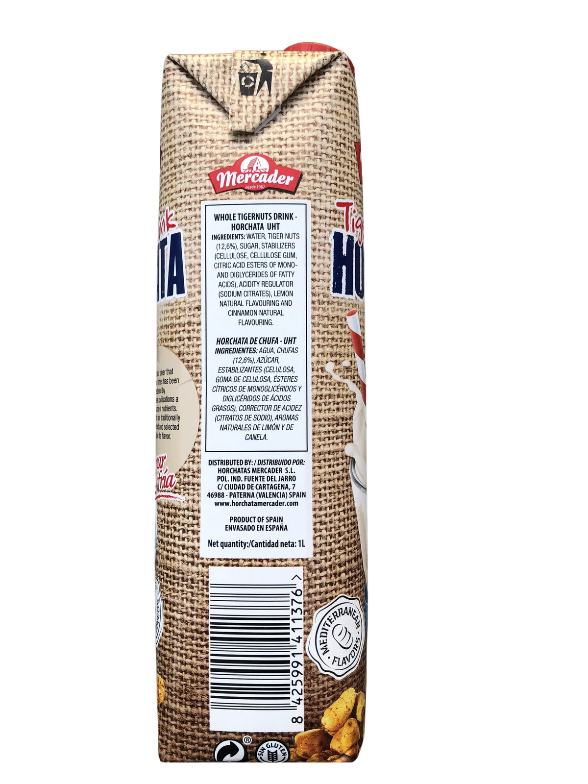 Mercader Whole Tigernut Drink Horchata – 33.8 oz