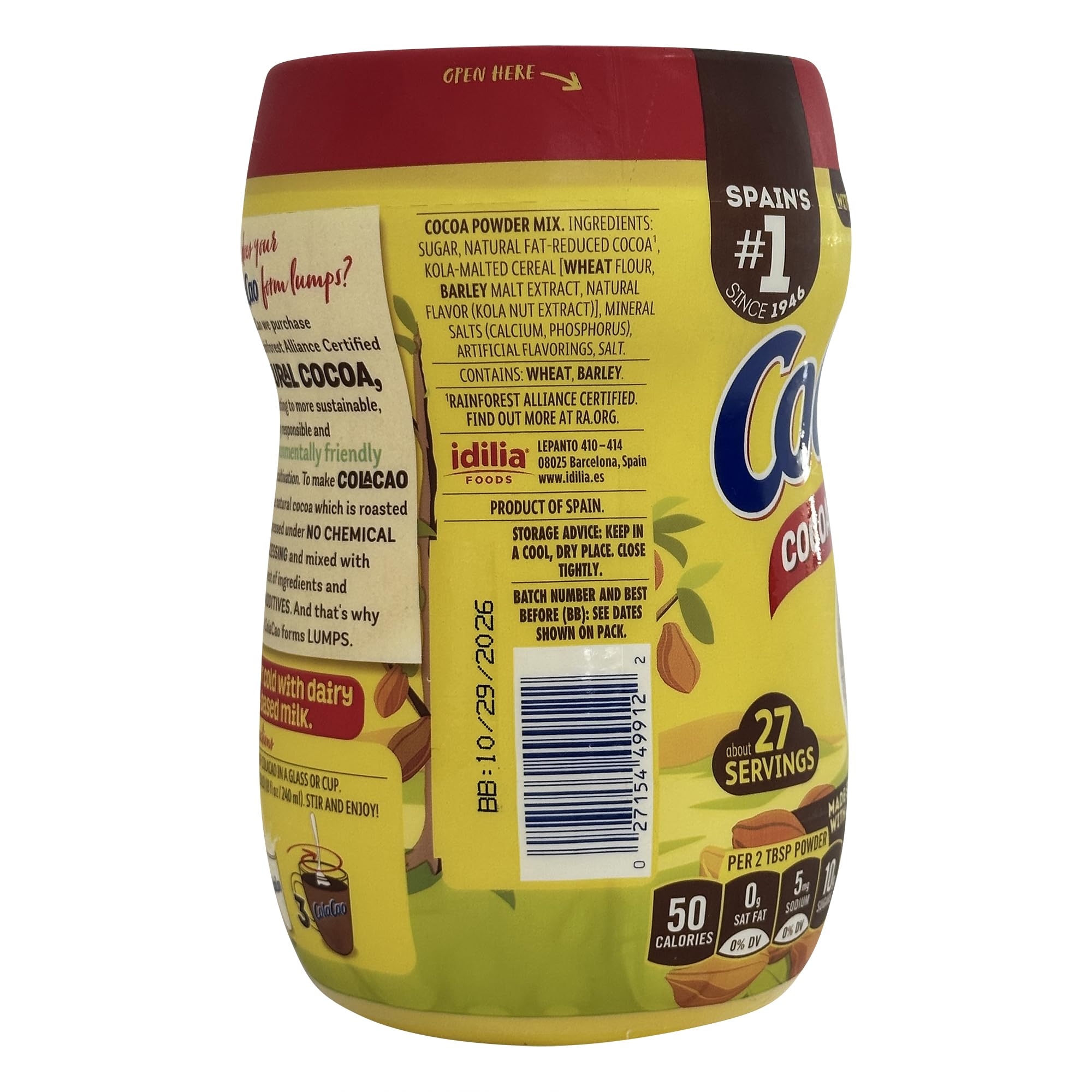 Cola Cao Cocoa Powder Mix