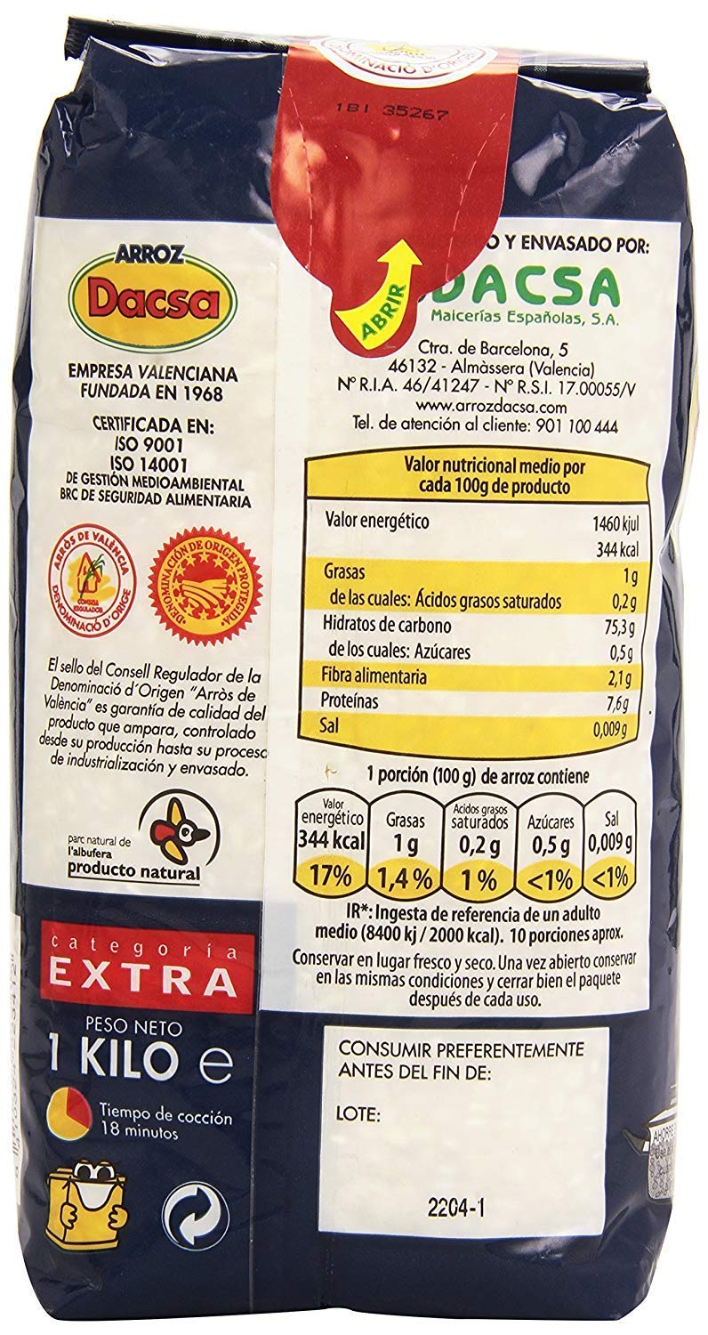 Dacsa Valencia Rice