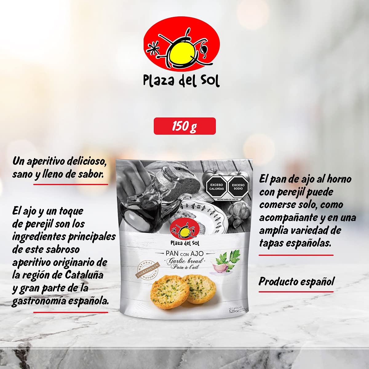 Plaza del Sol Garlic Bread