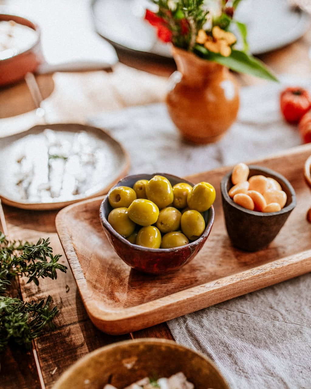 La Española Clásicas Green Olives Stuffed with Anchovies – 350 g, Pack of 3
