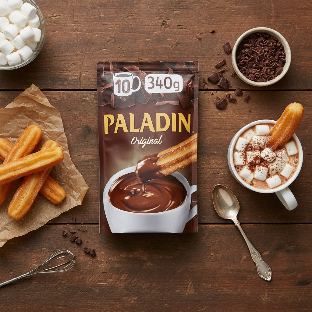Paladin Original Thick Hot Chocolate Mix – 12 oz (340 g)
